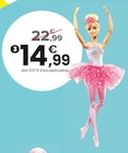 Barbie Ballerine Lumières Magiques - Barbie en promo chez JouéClub Houilles à 14,99 €