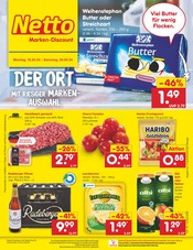 Aktueller Netto Marken-Discount Prospekt mit Butter, "Aktuelle Angebote", Seite 1