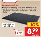 Aktuelles Katzenstreu-Matte Angebot bei Netto Marken-Discount in Chemnitz ab 8,99 €