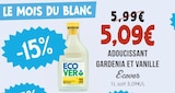 Adoucissant gardenia et vanille - ECOVER à 5,09 € dans le catalogue Naturalia
