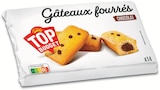 Gâteaux fourrés chocolat - Top Budget - Intermarché Super à Saint-Étienne Gâteaux fourrés chocolat - Top Budget en promo chez Intermarché Super Saint-Étienne à 2,00 €