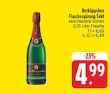 nah und gut Torgau - Flaschengärung Sekt Angebot im Prospekt Flaschengärung Sekt bei nah und gut im Torgau Prospekt für 4,99 €