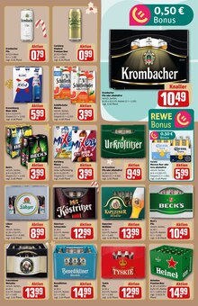 Bier im aktuellen REWE Prospekt (Weimar) Bier im REWE Prospekt "Dein Markt" mit 34 Seiten (Weimar)