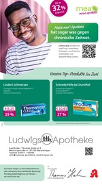 Aktueller mea - meine apotheke Apotheke Prospekt in Memmingen und Umgebung, "Unsere Juni-Angebote" mit 4 Seiten, 01.06.2025 - 30.06.2025