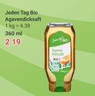 Agavendicksaft im Angebot bei GLOBUS in Hof Agavendicksaft Angebote von Jeden Tag Bio bei GLOBUS Hof für 2,19 €