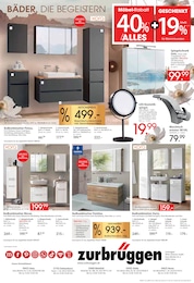 Zurbrüggen Waschbecken im Prospekt 