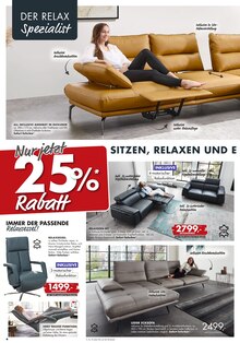 Relaxsessel im Trösser - Der Polstermöbel-Spezialist Prospekt "Zeit für neue Lieblingsplätze" mit 12 Seiten (Neuss)