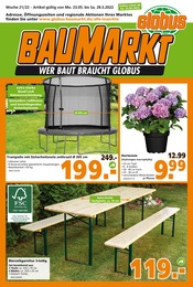 Globus-Baumarkt Prospekt für Oldenburg mit 16 Seiten Globus-Baumarkt Prospekt für Oldenburg: "WER BAUT BRAUCHT GLOBUS", 16 Seiten, 22.05.2022 - 28.05.2022