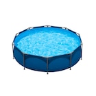 Piscine tubulaire ronde - CARREFOUR en promo chez Carrefour Market Grigny à 113,99 €