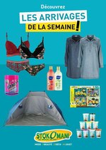 Catalogue Stokomani à Mézy-sur-Seine, avec 1 page Prospectus Stokomani à Mézy-sur-Seine, "Découvrez les arrivages de la semaine !", 1 page, 28/07/2021 - 08/08/2021