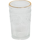 Gobelet baroque filet or - CARREFOUR HOME en promo chez Carrefour Gobelet baroque filet or - CARREFOUR HOME dans le catalogue Carrefour