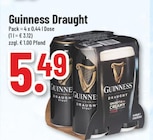 Draught von Guinness für 5,49 € bei Trinkgut im Angebot Draught von Guinness im aktuellen Trinkgut Prospekt