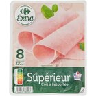 Jambon supérieur - CARREFOUR EXTRA - Carrefour Jambon supérieur - CARREFOUR EXTRA à 3,16 € dans le catalogue Carrefour