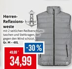 Herren-Reflexionsweste bei Kaufhaus Stolz im Sankt Peter-Ording Prospekt für 34,99 €