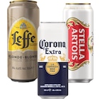 SUR TOUTES LES CANETTES 50 CL - LEFFE, HOEGAARDEN, BUD, KWAK, STELLA ARTOIS, TRIPEL KARMELIET, CORONA ET FLYING FISH en promo chez Carrefour Calais
