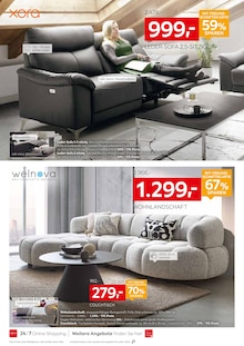 Sofa im XXXLutz Möbelhäuser Prospekt "Polster Spezial" mit 20 Seiten (Mannheim)