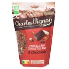 Céréales Muesli Croustillant 3 Chocolats Bio Charles Vignon à 1,96 € dans le catalogue Auchan Hypermarché