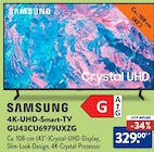 4K-UHD-Smart-TV Angebote von SAMSUNG bei ALDI SÜD Willich für 329,00 €