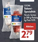 Milano Salami-Spezialität von Cucina im aktuellen ALDI SÜD Prospekt für 2,79 €