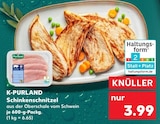 Schinkenschnitzel im Angebot bei Kaufland in Mannheim Schinkenschnitzel Angebote von K-PURLAND bei Kaufland Mannheim für 3,99 €