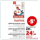 Super U Pouzauges - Promo Carte microsdxc 128go Promo Carte microsdxc 128go à 24,99 € dans le catalogue Super U à Pouzauges