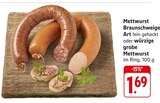 Mettwurst Braunschweiger Art bei EDEKA im Mannheim Prospekt für 1,69 €