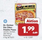 Die Ofenfrische Pizza von Dr. Oetker im aktuellen famila Nordwest Prospekt