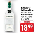Williams Birne im Angebot bei E center in Darmstadt Williams Birne Angebote von Schladerer bei E center Darmstadt für 18,99 €