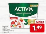 Activia Erdbeere bei nah&frisch im Prospekt  für 1,49 €