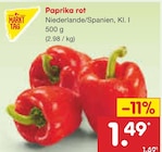 Paprika rot Angebot in Gallschütz Paprika rot im aktuellen Prospekt bei Netto Marken-Discount in Gallschütz