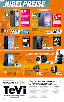 Smartphone im expert TeVi Prospekt "Top Angebote" mit 8 Seiten (Nürnberg)
