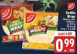Tortilla Wraps im Angebot bei E center in Hagen Tortilla Wraps Angebote von GUT&GÜNSTIG bei E center Hagen für 0,99 €