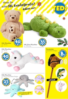 Plüschtiere Angebot im TEDi Prospekt, gültig von 07.11.2025 bis 15.11.2025 Plüschtiere Angebot im aktuellen TEDi Prospekt auf Seite 19
