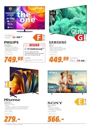 MediaMarkt Saturn 43 Zoll Fernseher im Prospekt 