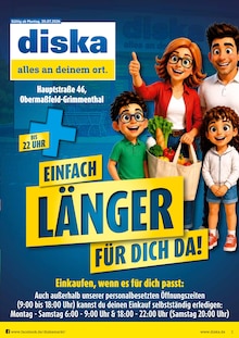 Aktueller diska Meiningen Prospekt diska Meiningen Prospekt "alles an deinem ort." mit 4 Seiten