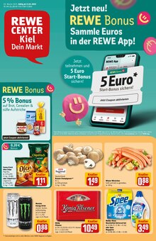 REWE Prospekt "Dein Markt" mit  Seiten (Kiel)