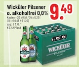 Trinkgut Gifhorn - Pilsener o. alkoholfrei 0,0% Angebot im Prospekt Pilsener o. alkoholfrei 0,0% bei Trinkgut im Gifhorn Prospekt für 9,49 €