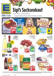 EDEKA Prospekt "Wir lieben Lebensmittel!", 38 Seiten, 17.08.2026 - 17.08.2026 Aktueller EDEKA Prospekt, "Wir lieben Lebensmittel!", mit Angeboten der Woche, gültig von 17.08.2026 bis 17.08.2026