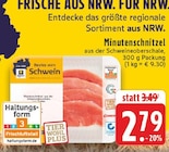 Minutenschnitzel bei EDEKA im Duisburg Prospekt für 2,79 €