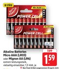Alkaline Batterien Micro AAA (LR03) im Angebot bei E center in Bad Kreuznach Alkaline Batterien Micro AAA (LR03) Angebote von Gut & Günstig bei E center Bad Kreuznach für 1,59 €