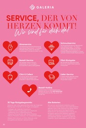 Galeria Lieferservice im Prospekt 