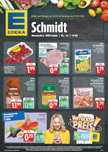 Aktueller EDEKA Sebnitz Prospekt EDEKA Prospekt Sebnitz "Wir lieben Lebensmittel!" mit 8 Seiten