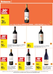 Prix et réduction Haut-Médoc dans le prospectus Carrefour en cours Offre Haut-Médoc dans le catalogue Carrefour du moment à la page 53