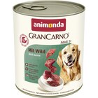 Animonda Dog Dose GranCarno Adult mit Wild 800 g im Angebot bei Zookauf in Wermelskirchen Animonda Dog Dose GranCarno Adult mit Wild 800 g Angebote von Animonda bei Zookauf Wermelskirchen für 2,29 €