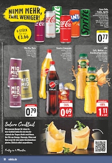 Coca Cola im aktuellen EDEKA Prospekt (Paderborn) Coca Cola im EDEKA Prospekt "Aktuelle Angebote" mit 24 Seiten (Paderborn)