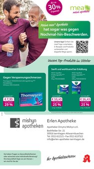 mea - meine apotheke Prospekt Unsere September-Angebote mit 4 Seiten