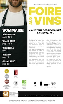 Prospectus Petit Casino à Saint-Georges-Lagricol, "Foire aux vins", 12 pages de promos valables du 04/09/2024 au 15/09/2024