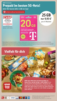 Handy im aktuellen REWE Prospekt (Münster) Handy im REWE Prospekt "Dein Markt" mit 28 Seiten (Münster)