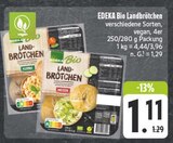Landbrötchen im Angebot bei EDEKA in Ansbach Landbrötchen Angebote von EDEKA Bio bei EDEKA Ansbach für 1,11 €