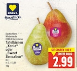 Tafelbirnen "Xenia" oder "Sweet Sensation" von EDEKA Herzstücke im aktuellen E center Prospekt für 2,99 €